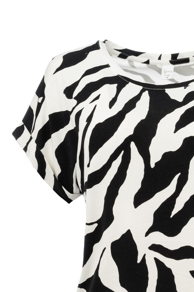 BRISIA PLAIN SS ECRU ZEBRA TRICOT 25S4 X1785 02 01 ECRU